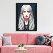 Der Protector Elder Hexe Fantasy Art Malerei Leinwanddruck (Insitu (Wohnzimmer))