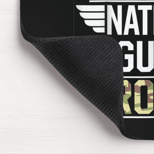 Der Proud Army National Guard Brother Veterans Day Mousepad (Ecke)