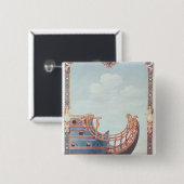 Der Prow von 'Le Soleil Royal' Button (Vorne & Hinten)