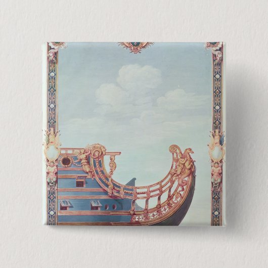 Der Prow von 'Le Soleil Royal' Button (Vorderseite)