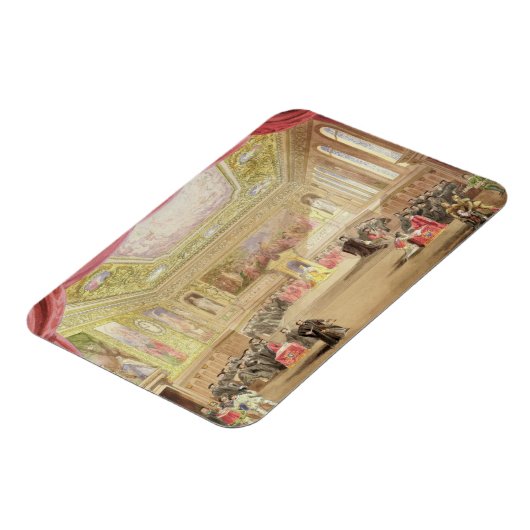 Der Prozess, Akt IV, Szene I von Charles Kean-Befü Magnet (Linke Seite)