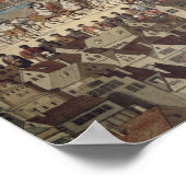 Der Prozess der Krönung von König Edward VI Poster (Ecke)