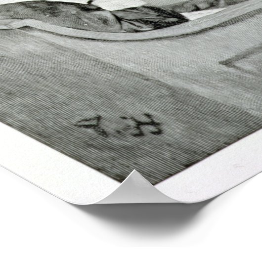 Der Prozess gegen eine Hexe Poster (Ecke)