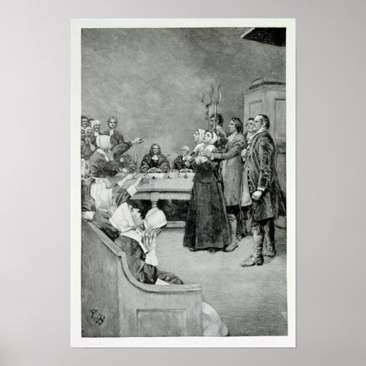 Der Prozess gegen eine Hexe Poster (Vorne)