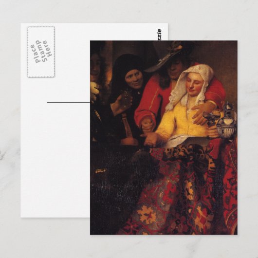 Der Prozess Postkarte (Vorne/Hinten)