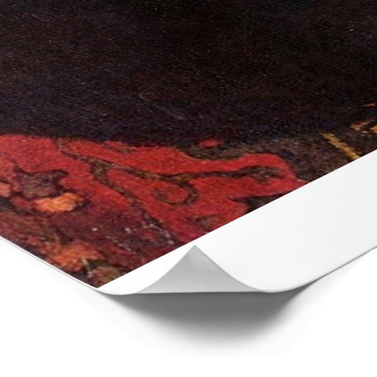 Der Prozess von Johannes Vermeer Poster (Ecke)