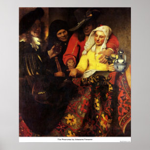 Der Prozess von Johannes Vermeer Poster