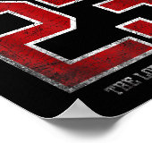 Der Psalm 23 Jersey Lord Shepherd Poster (Ecke)
