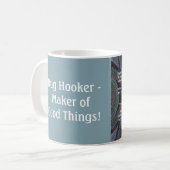 Der Psalm Wolldeckehookers - 11 Unze-Tasse Kaffeetasse (Vorderseite Links)