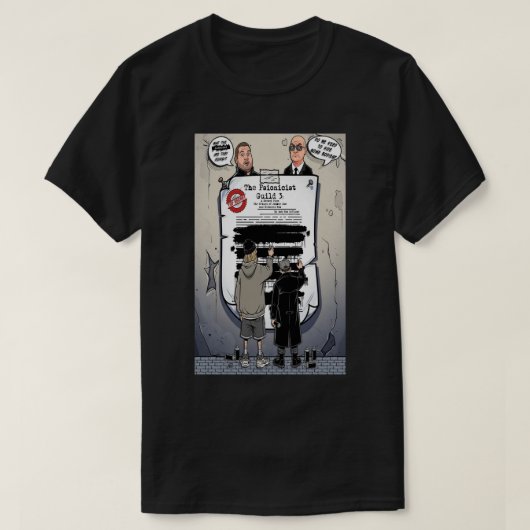 Der Psionicist Guild 3 Dark T-Shirt (Design vorne)