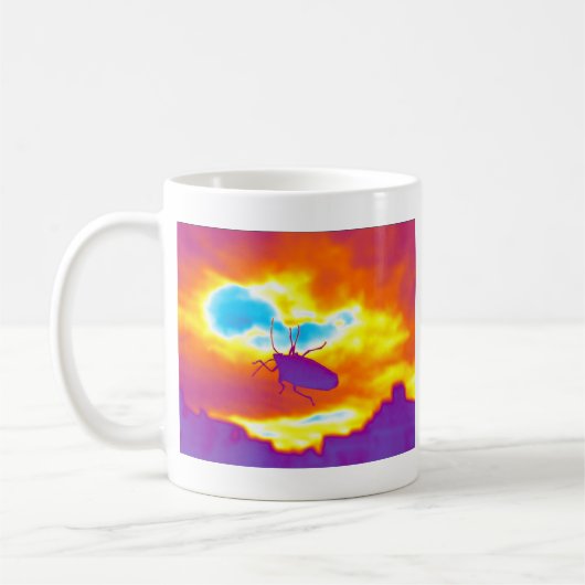 Der psychedelische Fehler Kaffeetasse (Links)