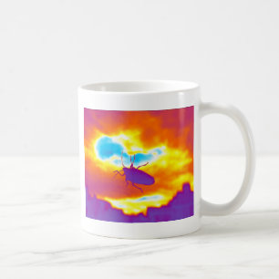 Der psychedelische Fehler Kaffeetasse
