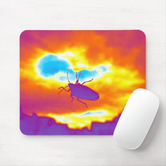 Der psychedelische Fehler Mousepad (Mit Mouse)