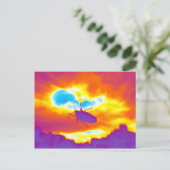 Der psychedelische Fehler Postkarte (Stehend Vorderseite)