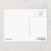 Der psychedelische Fehler Postkarte (Rückseite)