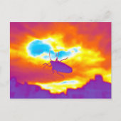 Der psychedelische Fehler Postkarte (Vorderseite)