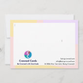 Der Psychologe Dankeskarte (Rückseite)