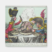 Der Pudding in Gefahr, 1805 Magnet (Vorne)
