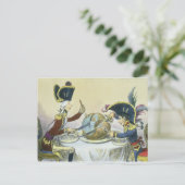 Der Pudding in Gefahr, 1805 Postkarte (Stehend Vorderseite)
