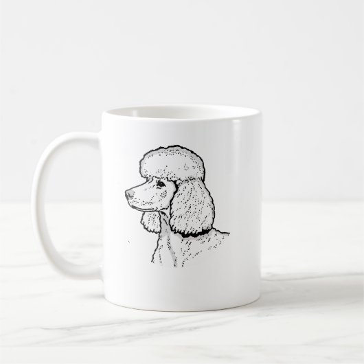 DER PUDEL KAFFEETASSE (Links)