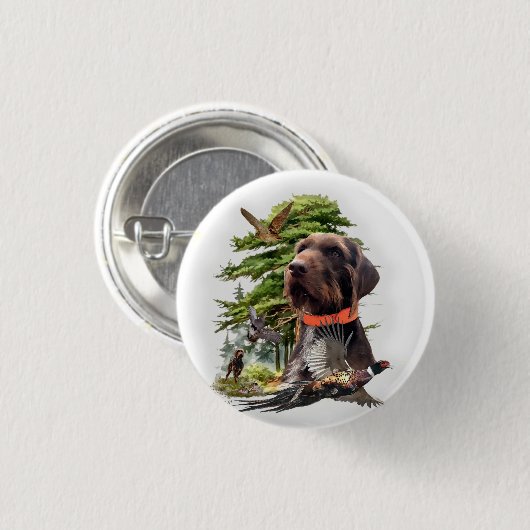 Der Pudelpointer Button (Vorne & Hinten)