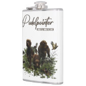 Der Pudelpointer Flachmann (Links)