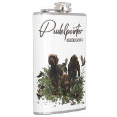 Der Pudelpointer Flachmann (Rechts)