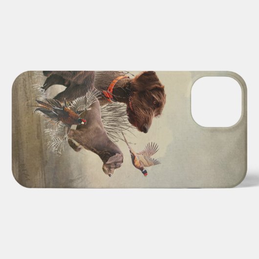 Der Pudelpointer iPhone Hülle (Rückseite (Horizontal))