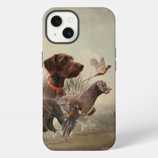 Der Pudelpointer iPhone Hülle (Rückseite)