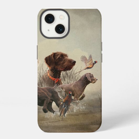 Der Pudelpointer iPhone Hülle (Rückseite)