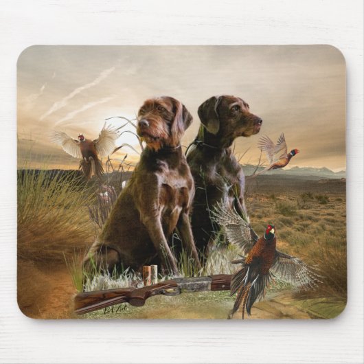 Der Pudelpointer Mousepad (Vorne)