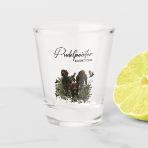 Der Pudelpointer Schnapsglas