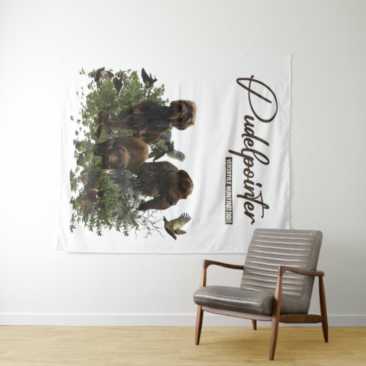 Der Pudelpointer Wandteppich (Beispiel (Horizontal))