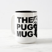 Der Pug Mug - Süße Kaffeetasse (Vorderseite Links)