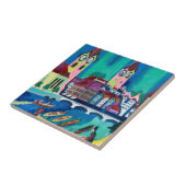 Der Puls der Stadt, Ernst Ludwig Kirchner Zürich Fliese (Seite)