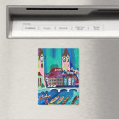 Der Puls der Stadt, Ernst Ludwig Kirchner Zürich Magnet (In Situ (Geschirrspüler))
