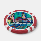 Der Puls der Stadt, Ernst Ludwig Kirchner Zürich Pokerchips (Einzeln)
