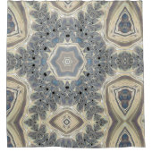 Der Puls eines Dream-Duschvorhangs im Fraktal Duschvorhang (Vorderseite)