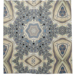 Der Puls eines Dream-Duschvorhangs im Fraktal Duschvorhang