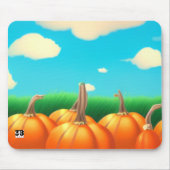 Der Pumpkin-Patch Mousepad (Vorne)