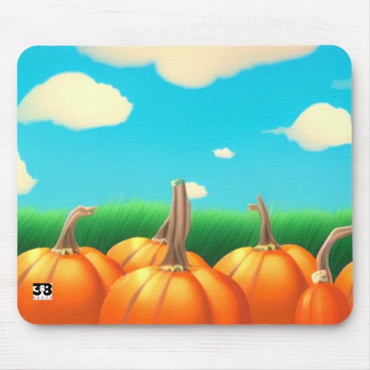 Der Pumpkin-Patch Mousepad (Vorne)