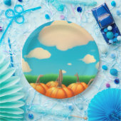 Der Pumpkin-Patch Pappteller (Party)