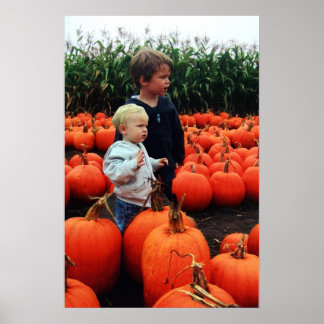 Der Pumpkin-Patch Poster