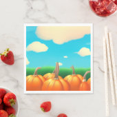 Der Pumpkin-Patch Serviette (Beispiel)