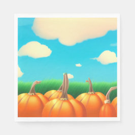 Der Pumpkin-Patch Serviette