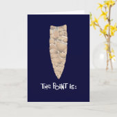 Der Punkt ist: Happy Birthday Card Karte (Gelbe Blume)