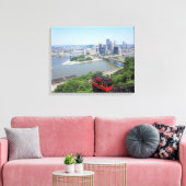 Der Punkt Leinwanddruck (Insitu (Wohnzimmer))