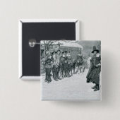 Der Puritaner-Gouverneur Button (Vorne & Hinten)