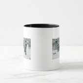 Der Puritaner-Gouverneur Tasse (Zentrum)