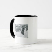 Der Puritaner-Gouverneur Tasse (Vorderseite Links)